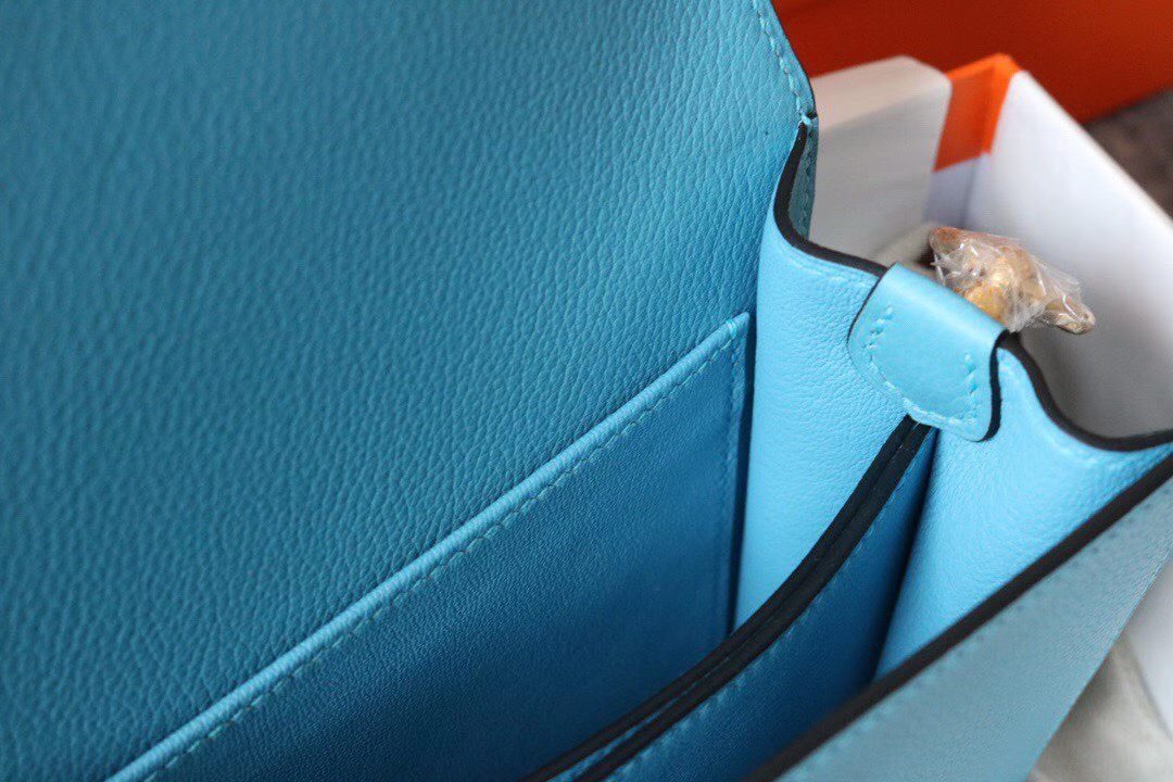 에르메스 룰리스18 노드블루 금장 에버컬러